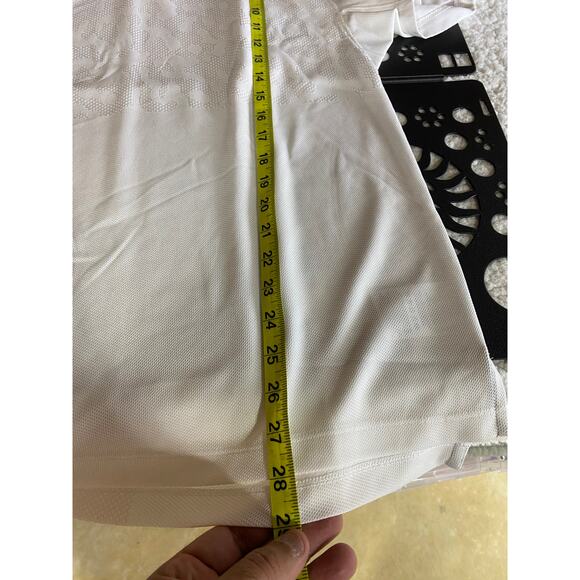 Nike Dri-FIT Victory White Tennis Polo Shirt Men’s Medium | Athletic Golf Top - Picture 7 of 9